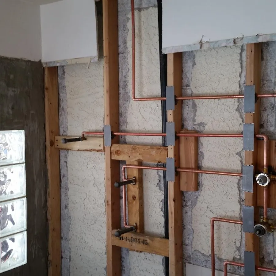 Copper pipe installation for Burst Pipe Repair in Blair